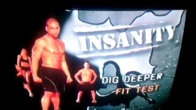 'Insanity: Fit Test accountability video for Beachbody Challenge day 1'