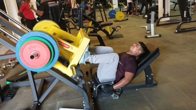 'Gym Motivation # Leg press # pradeep pal fitness 