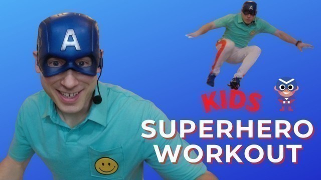 'Superhero Workout For Kids - Fun Home Exercise with KC'
