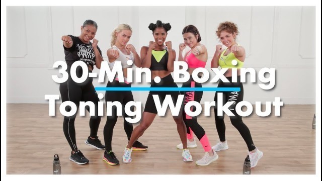 '30 Minute Boxing + Toning Workout | DANCE OUT OF THE BOX by Deja Riley'