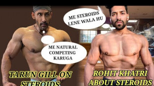 'TARUN GILL ON STEROIDS + ROHIT KHATRI COMPETING WITH STEROIDS.. FOR HATE COMMENTS'