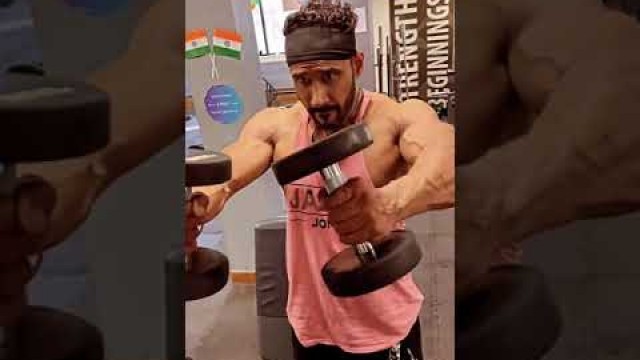 '❤️Tarun gill shoulder front range road to sheru classic 2021❤️ workout video ❤️ fitness model 