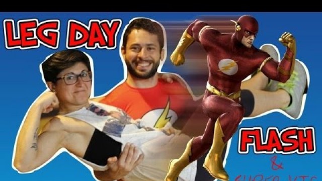 'LEG DAY QUADRICIPITI E POLPACCI | Superhero Flash Workout'