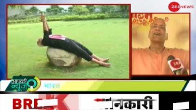 'Aapki News: PM Narendra Modi posts video of his morning exercises'