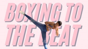 '15 Minute Cardio Kickboxing Workout with Music - BOXING TO THE BEAT'