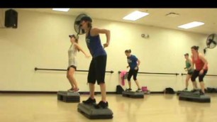 'Basic Step Aerobics Group Fitness Class! Dec 1, 2016'