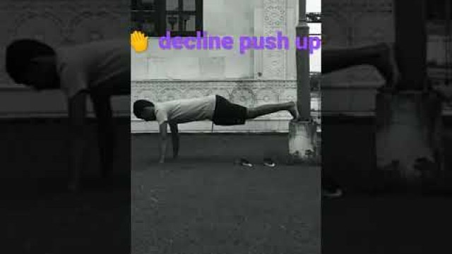 'decline push ups 