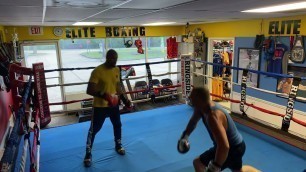 'When A Bully travels an hour  to A Boxing Gym And  Challenges The Boxing Coach. @Dorian Beaupierre'