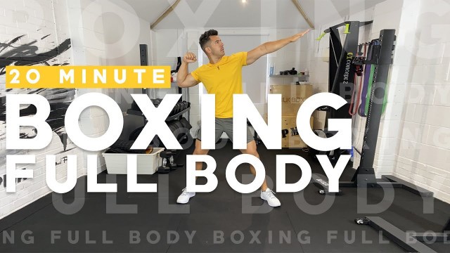 '20 MINUTE FULL BODY BOXING HIIT WORKOUT || PMA FITNESS |'