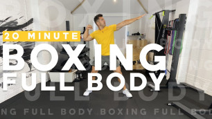 '20 MINUTE FULL BODY BOXING HIIT WORKOUT || PMA FITNESS |'