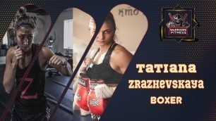 'Tatiana Zrazhevskaya Rusian Black Panther Boxing Training Motivation | Warriors Fitness'