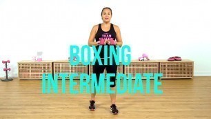 'Intermediate Boxing Workout from the 28 Day Weight Loss Challenge'