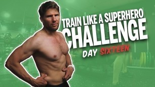 '[Day 16] - TRAIN LIKE A SUPERHERO CHALLENGE... THE IMPORTANCE OF KEEPING ACTORS TRAINING SAFE'