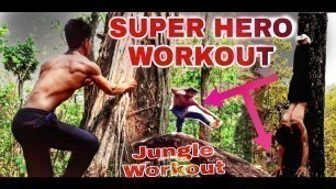 'Superhero Workout || Workout with nature || Rabin GT'