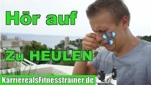 'Group-Fitness B-Lizenz schwänzen? HÖR AUF ZU HEULEN!!!'