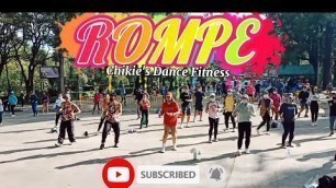 'ROMPE - Daddy Yankee | Dance Fitness | Zumba 2021 | Chikie\'s Fitness Group'
