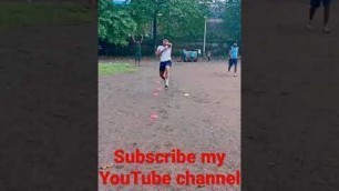 'bowling runup drill #cricket #workout #fitness #viwes #fitnessboy #running #bowling'