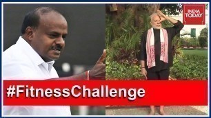 'Kumaraswamy Snubs PM Modi Over Fitness Challenge | 5ive Live'
