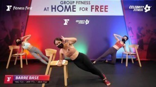 'Group Fitness at Home :  Barre Base 5/10/2021'