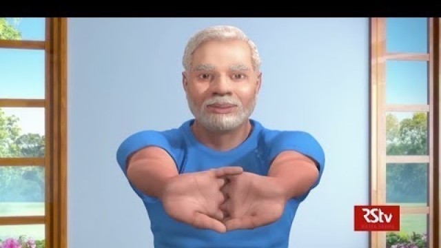 'PM Modi shares animated video of Tadasana, promotes yoga'