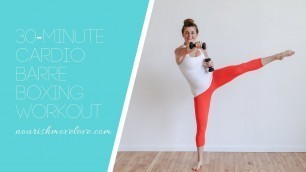 '30-Minute Cardio Barre Boxing Workout'