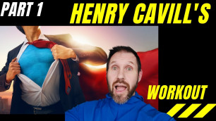'I tried Henry Cavill\'s Superman Exercise Training CrossFit Football workout. #celebrity#superhero'