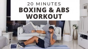 'Boxercise Low Impact Home Workout For Beginners | Cardio Boxing'