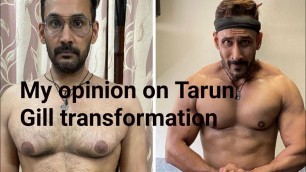 'My opinion on Tarun Gill transformation/ 5 weeks shredding program/ AM Fitness Vlog'