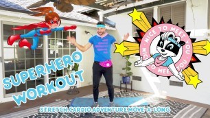 'Kid’s Fitness & Exercise Video Workout at Home | Superhero Workout & Children’s Exercise Video'