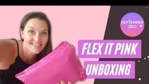 'Flex It Pink // Fitness Subscription Box // September 2021 Unboxing'