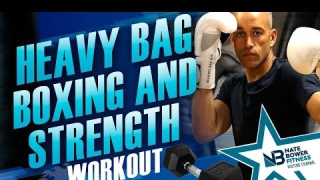 '30 Minute Boxing and Strength Training Workout |NateBowerFitness'