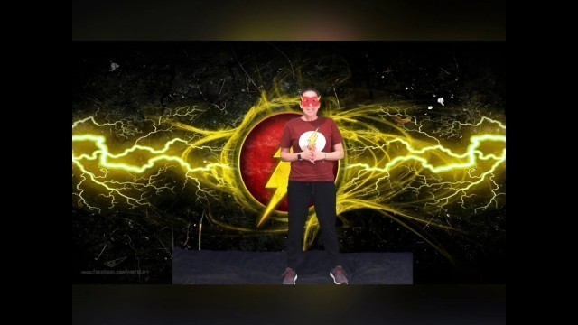 'Superhero workout-The Flash'