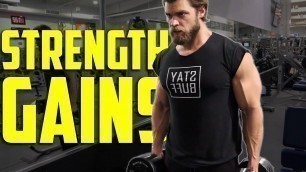 'Full Body Gym Strength Training Routine | Superhero Plan Stage 1 Day 1'