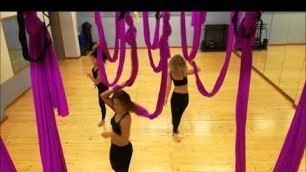 'Aerial Yoga @ Synergy Fitness - Group 4 \"Wild Thoughts\" Choreography'