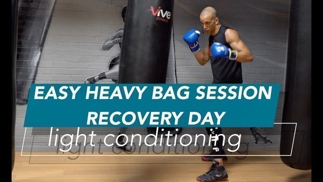 'Easy Heavy Bag Boxing Punch Numbers Review | Nate Bower Fitness'