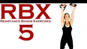 'RBX 5: Resistance Bands Exercise w/ kick-boxing'