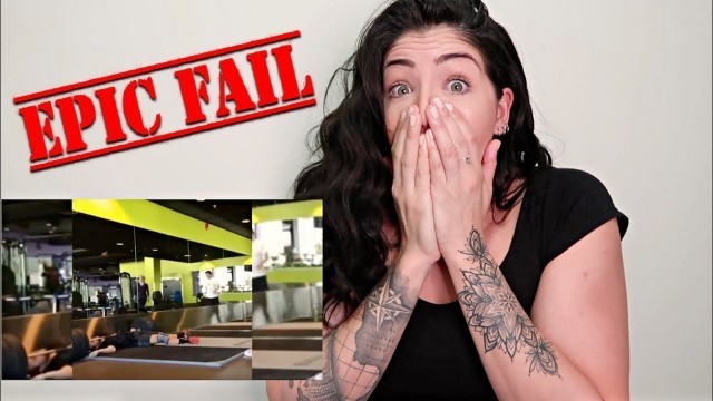 'REACTING TO FUNNY GYM FAILS | Reaction Video To Workout Fails'