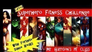 'Superhero PE Fitness Challenge'