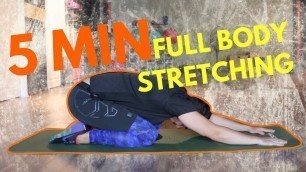 '5 Dakikada Esnetme Hareketleri | 5 Minute Full Body Stretching Routine'