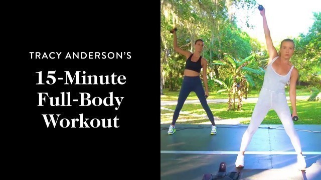 'Tracy Anderson’s 15-Minute Full-Body Workout | Goop'
