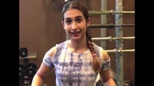'A Shout Out By A Fitness Model at Shapes DHA - Maria Furqan'