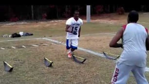 'SuperHero Fitness WR/DB Workout in South Carolina Clip 3'