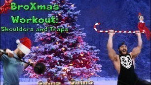 'Gamers Fitness Group Workout : BroXmas Shoulders and  Traps'
