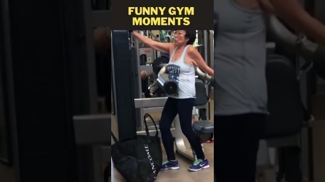 'Funny gym moments #shorts - gym fails'