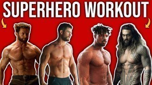 'KILLER Superhero Home Workout (Celebrity Workout Tips!!)'