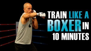 '10 Minute SHADOW BOXING WORKOUT for Beginners at Home'