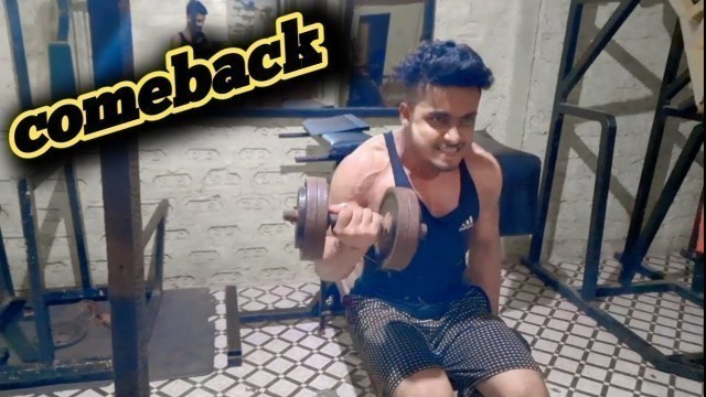 'comeback tarun Gill//fitness motivation cover//crazy transformation//bicep exercise 
