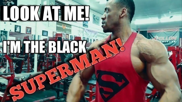 'SUPERHERO WORKOUT - THE BLACK SUPERMAN'