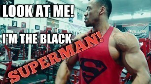 'SUPERHERO WORKOUT - THE BLACK SUPERMAN'