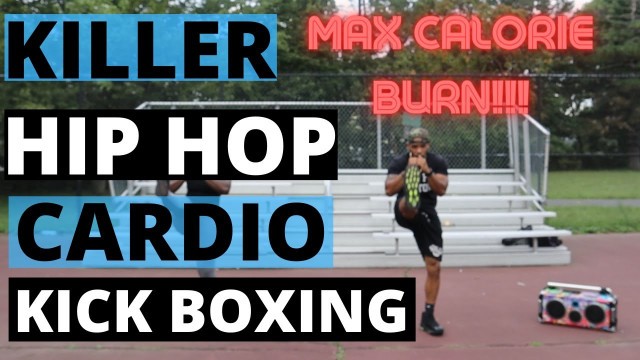 '15 Minute Hip Hop Cardio Kick Boxing Home Workout! | MAXIMUM CALORIE BURN!'